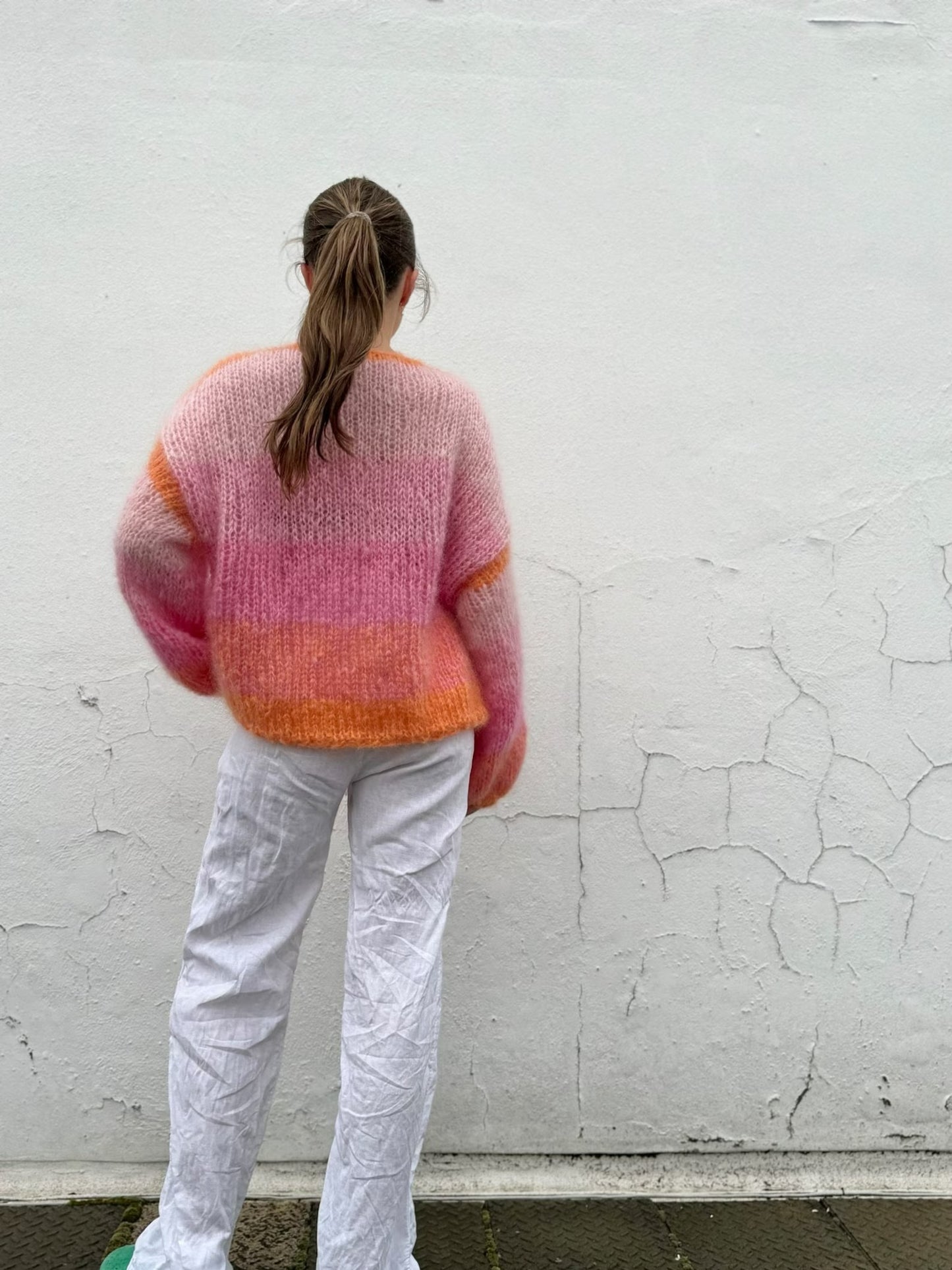 Leigh Classic Ombre Pullover Knitting Pattern