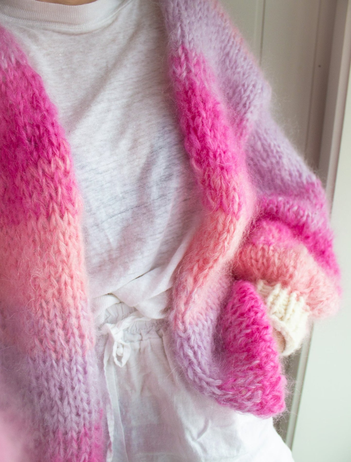 Lily Wrap Carditop Knitting Pattern