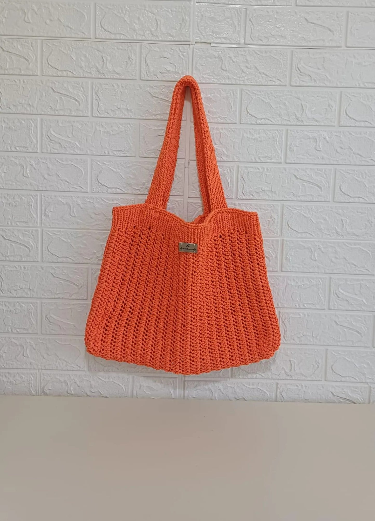 Chunky Utility Handbag Knit Design Pattern