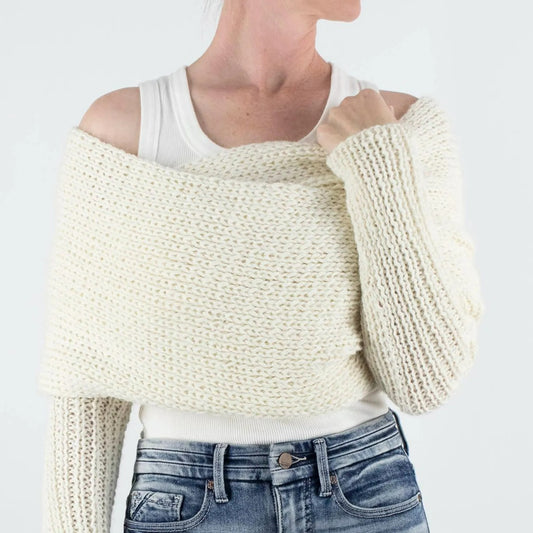 Featherlight Sleeve Wrap Knitting Pattern