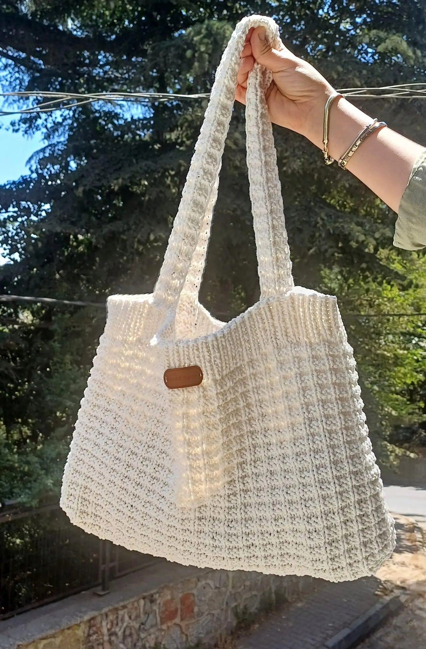 Everyday Carry Knit Tote Beginner Knitting Pattern