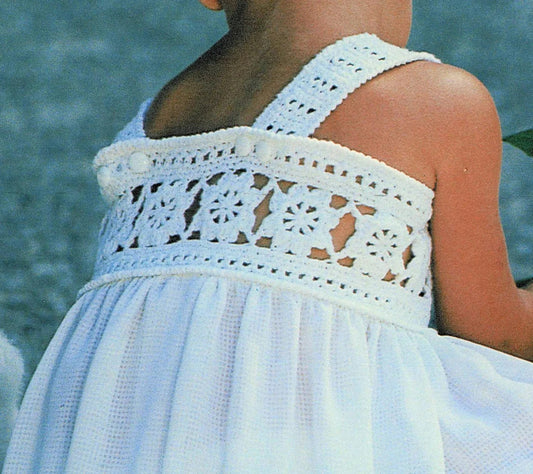 Little Blossom Dress Knitting Pattern