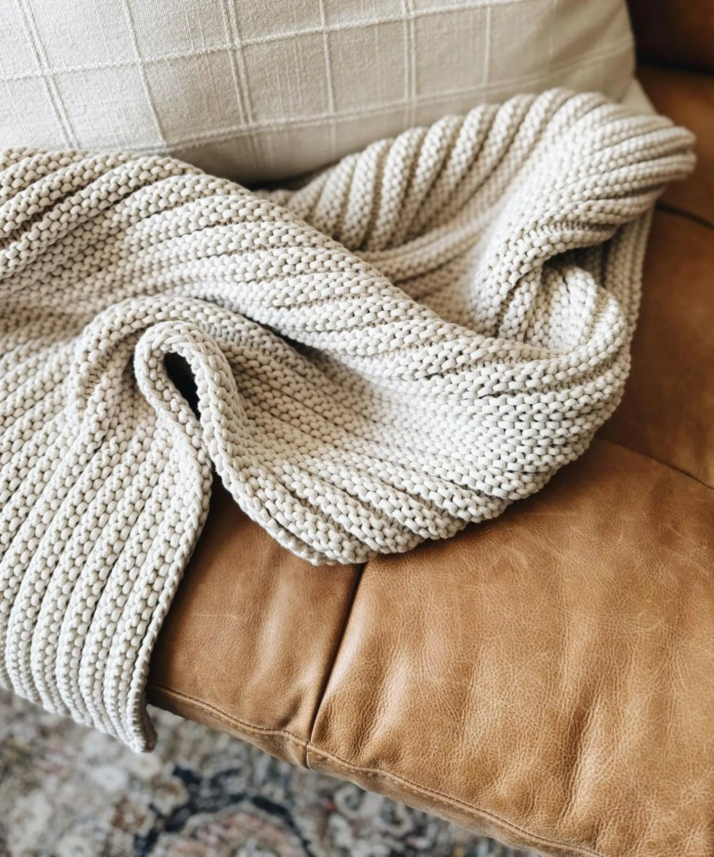 Clean Lines Minimal Project Easy Knitting Pattern