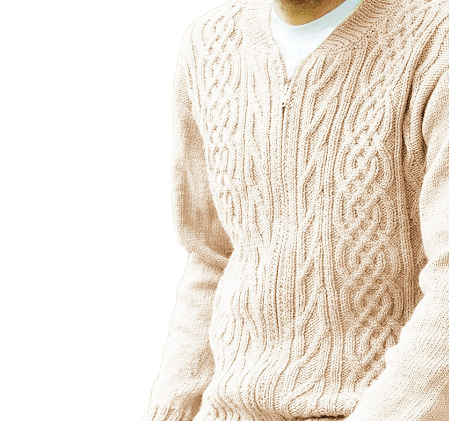 Classic Structured CardiSweater Knitting Pattern