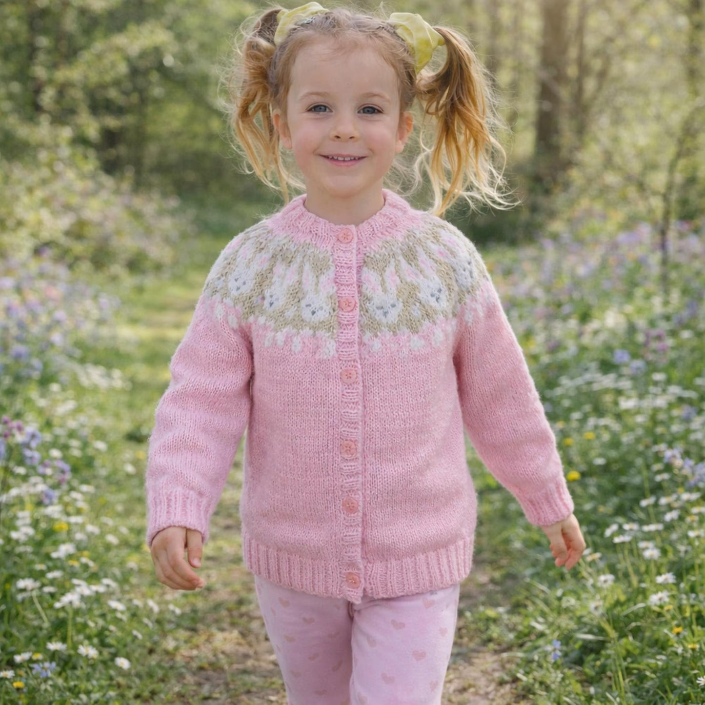 Classic Holiday Yoked Kid’s Knitwear Knitting Pattern