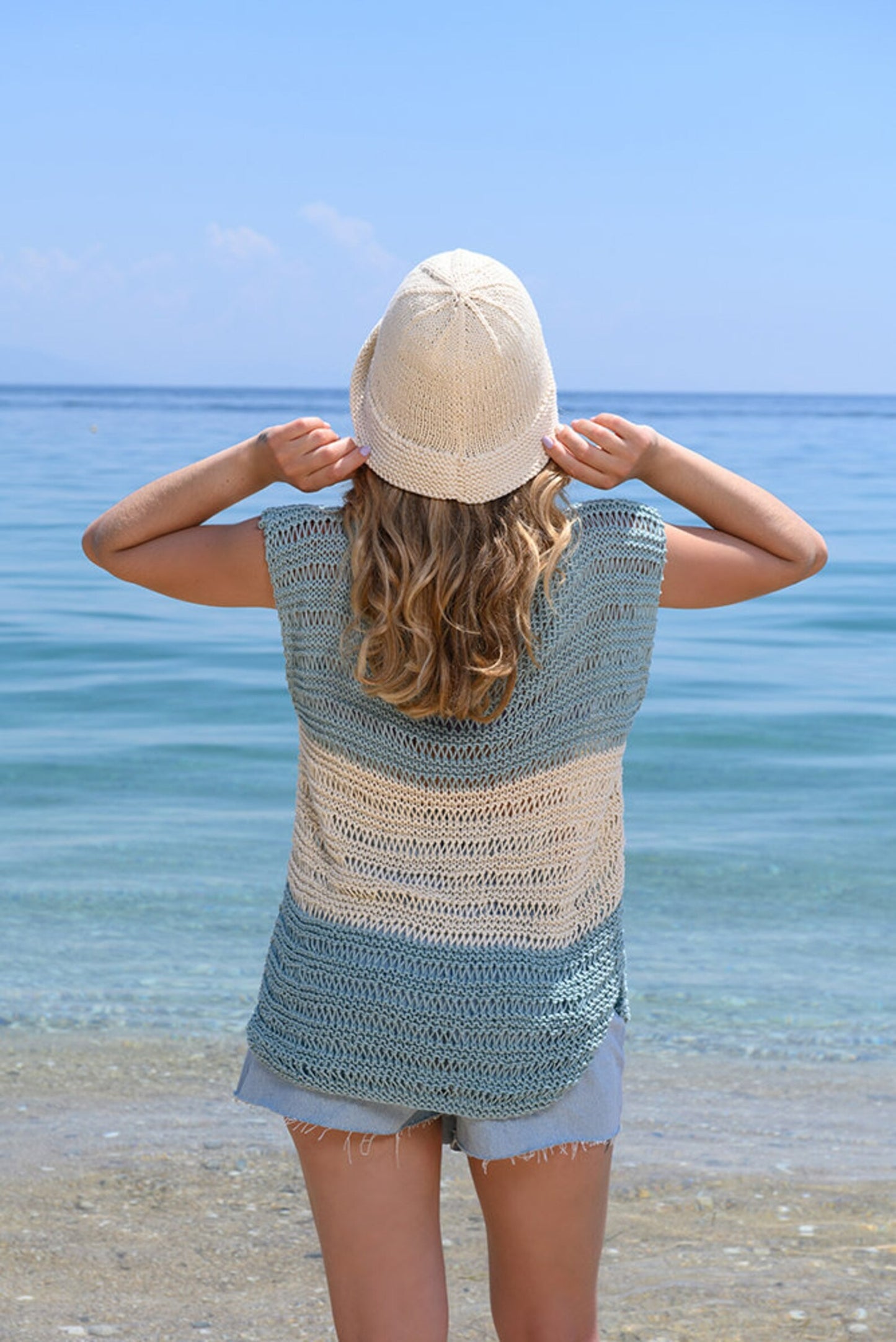 Clia Cozy Summer Hat Knitting Pattern
