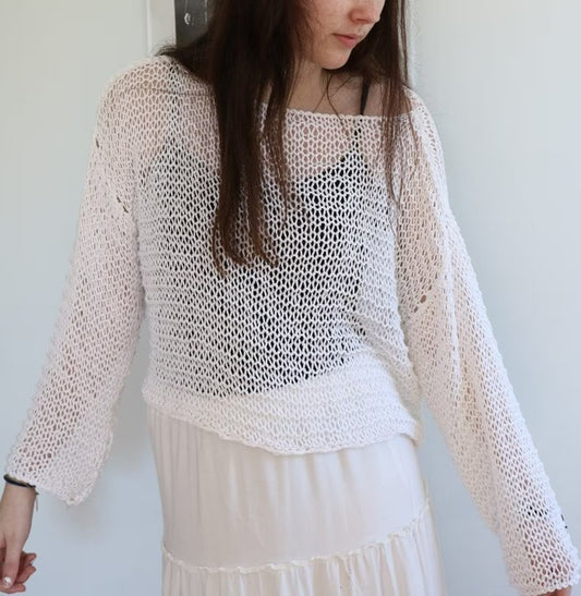Soft Everyday Knit Pullover Knitting Pattern