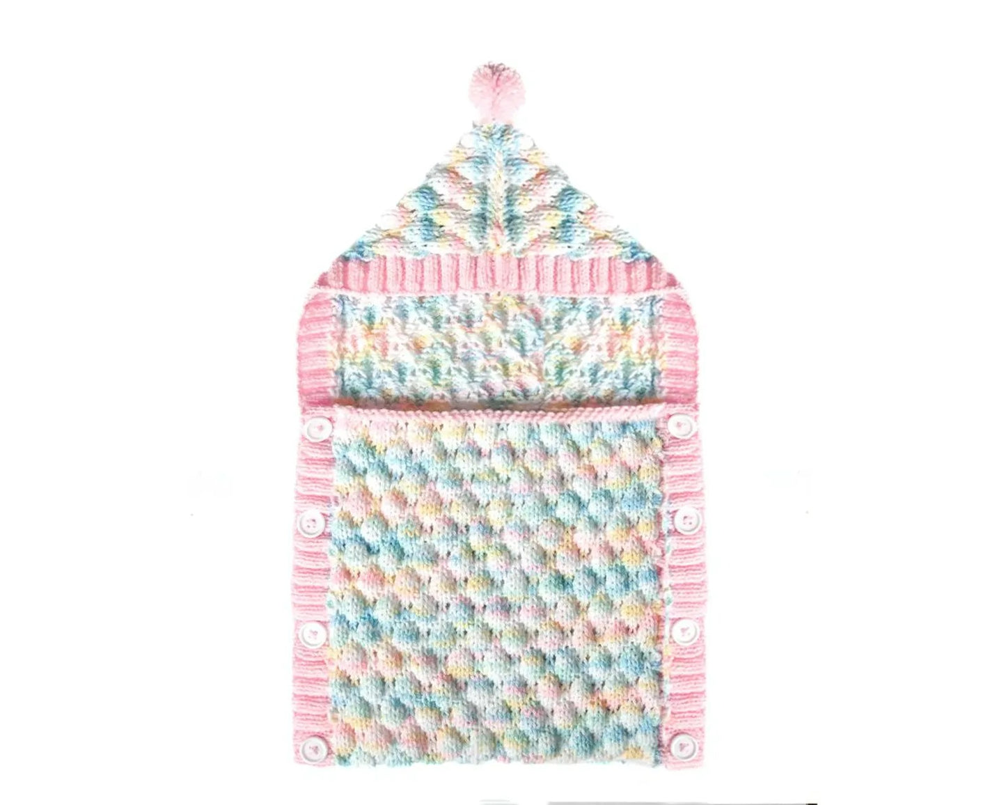 Baby Bubble Nest Knitting Pattern