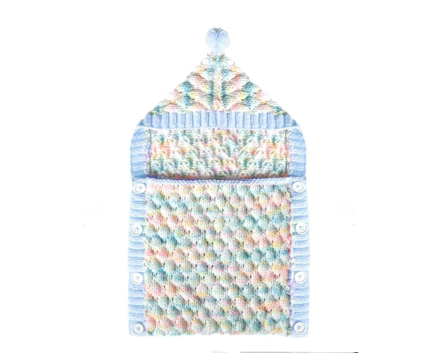 Baby Bubble Nest Knitting Pattern