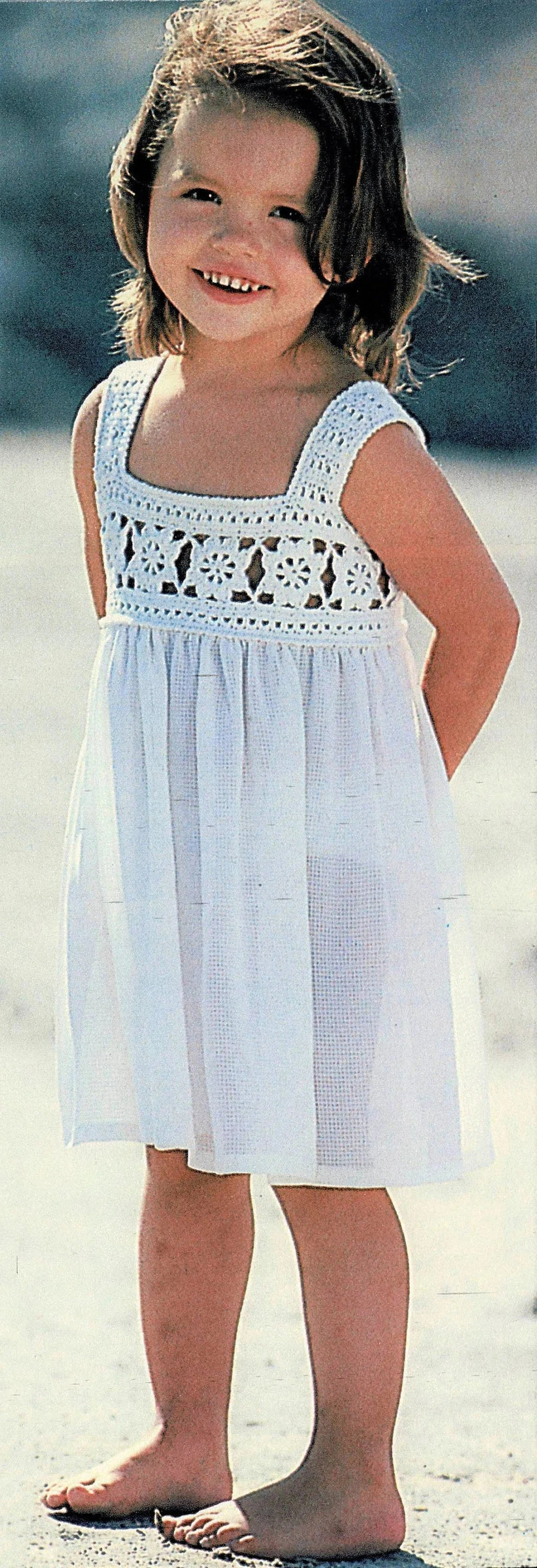 Little Blossom Dress Knitting Pattern