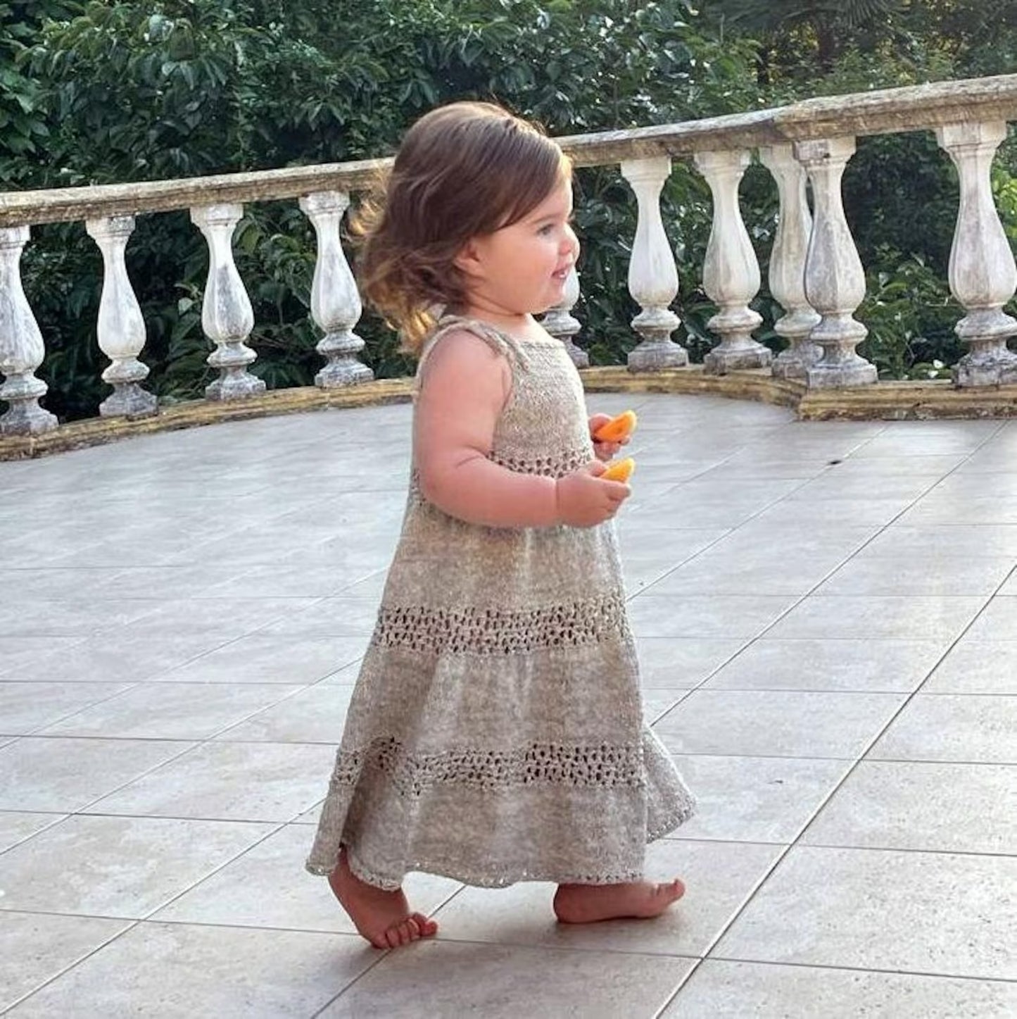Sunny Meadow Twirl Dress Knitting Pattern