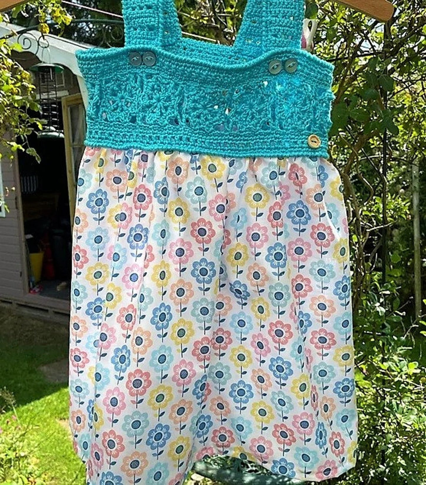 Little Blossom Dress Knitting Pattern