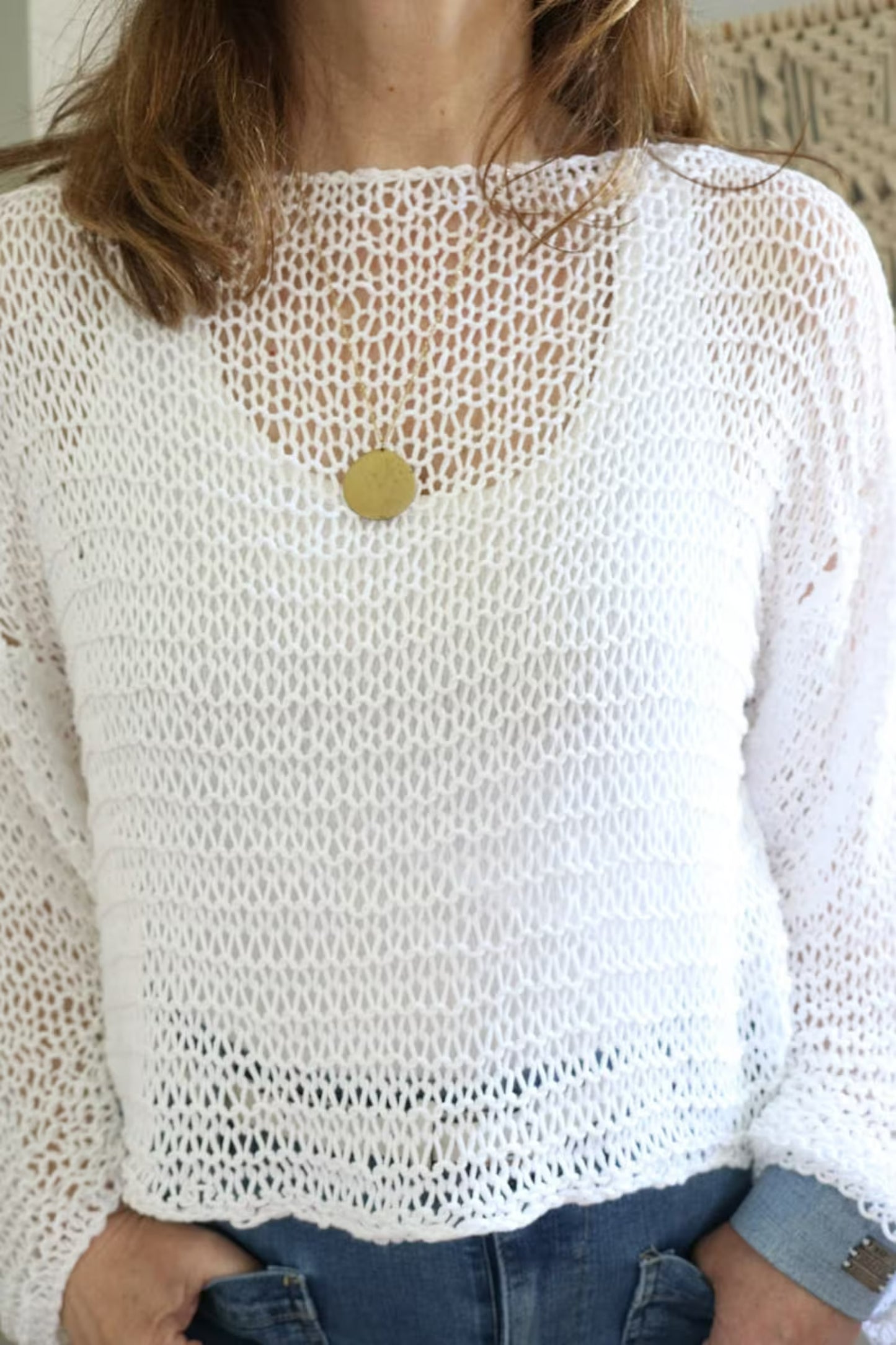 Soft Everyday Knit Pullover Knitting Pattern
