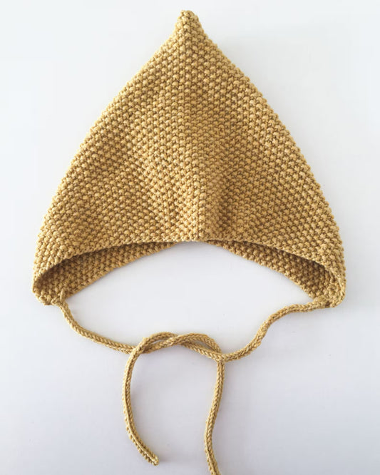 Sweet Knit Baby Hood Knitting Pattern