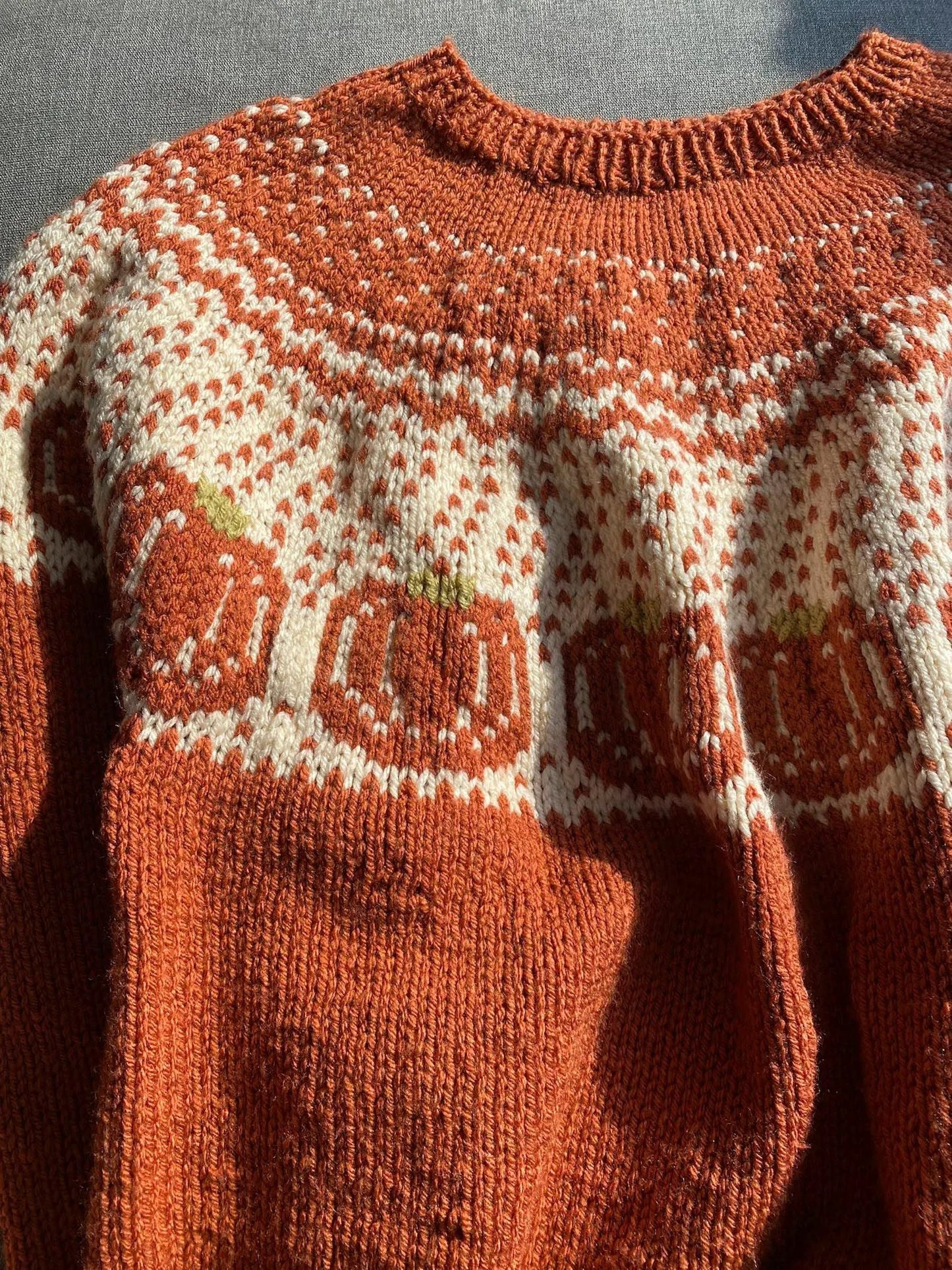 Harvest Comfort Pullover Knitting Pattern