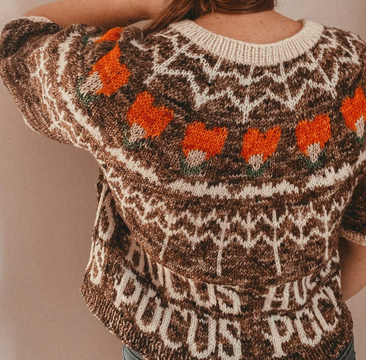 Mystic Moon Pullover Knitting Pattern