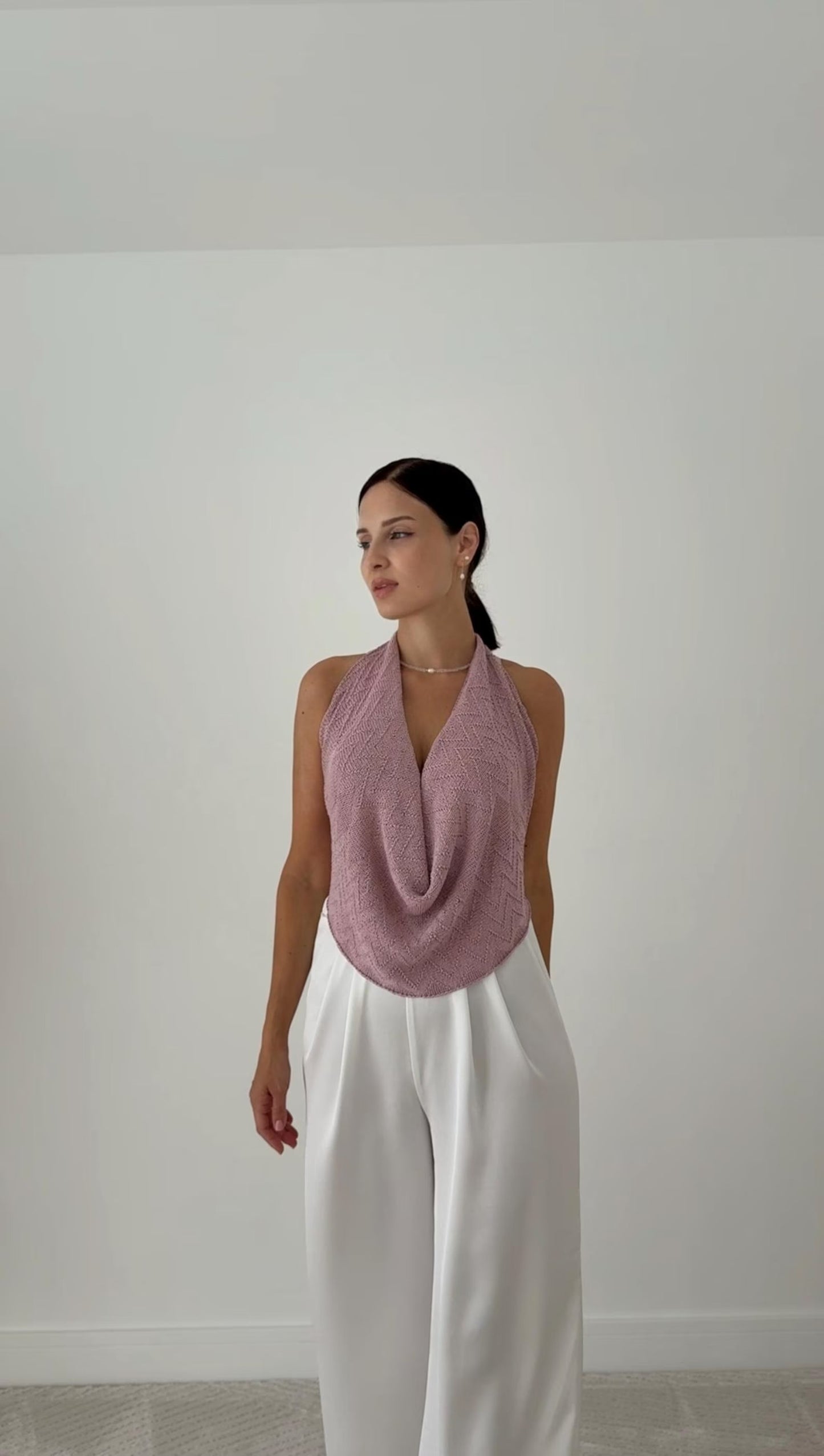 Versatile Convertible Wrap Top Knitting Pattern
