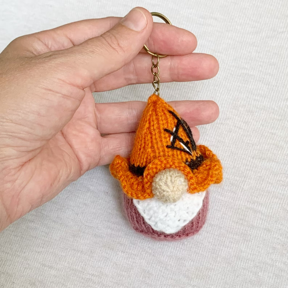 Whimsical Harvest Gnome Knitting Pattern