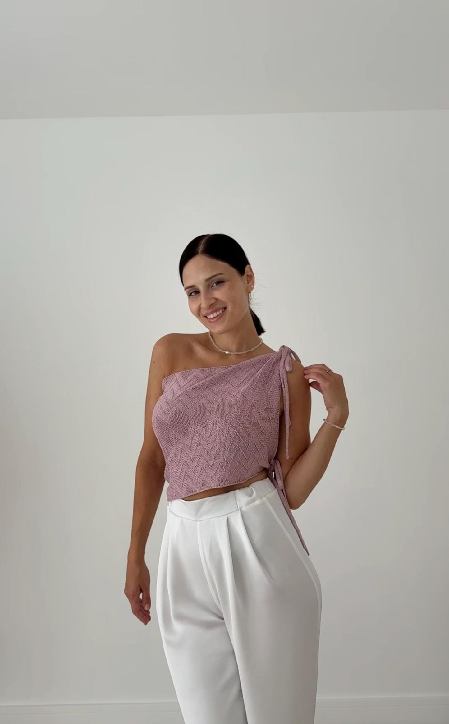 Versatile Convertible Wrap Top Knitting Pattern