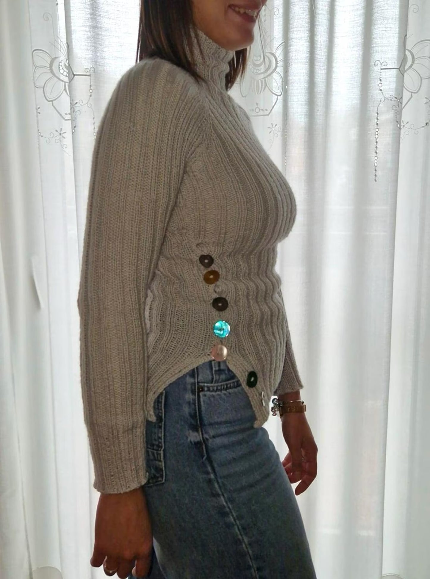 Vintage-Inspired Knit Blouse Pattern
