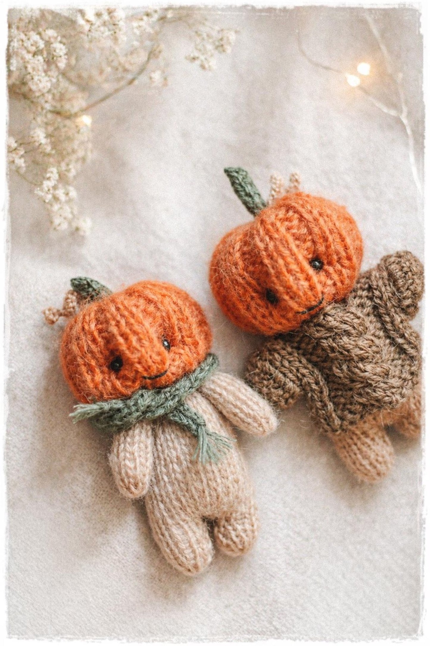 Spooky Harvest Character Knitting Pattern
