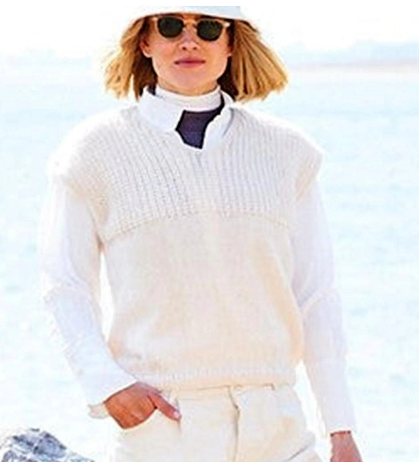 Minimalist Everyday Knit Pullover Knitting Pattern