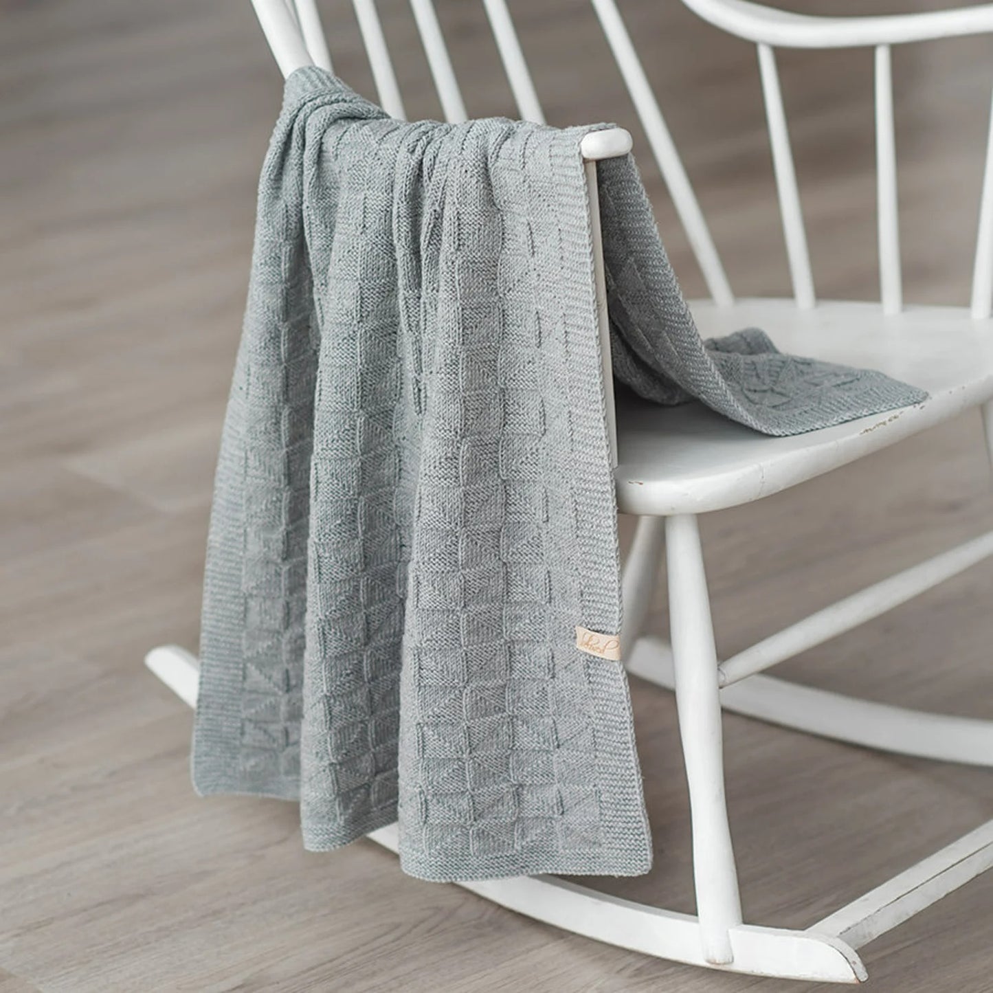 Spinning Breeze Coverlet Knitting Pattern