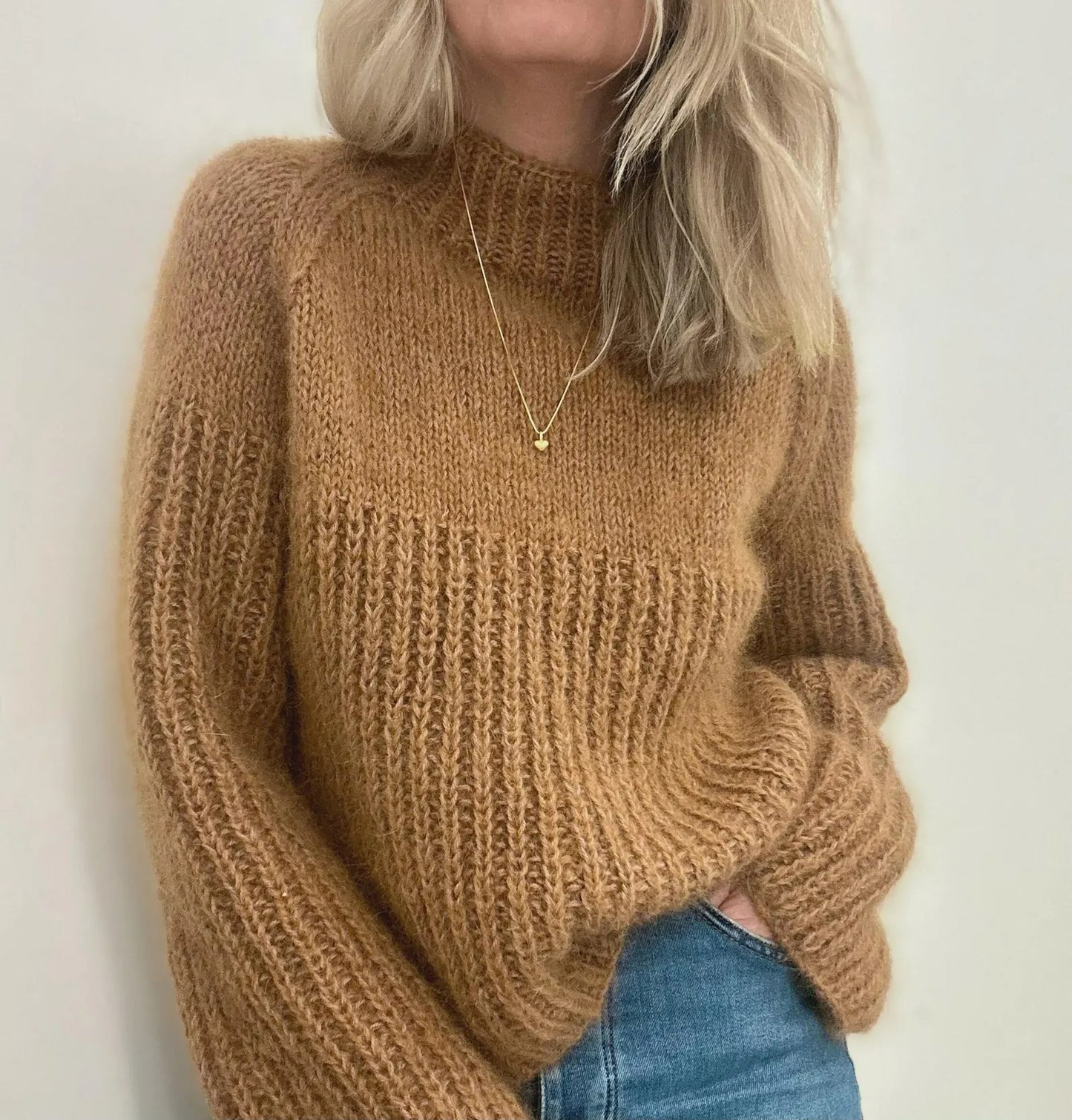 Multi Pattern  Pullover Knitting Pattern