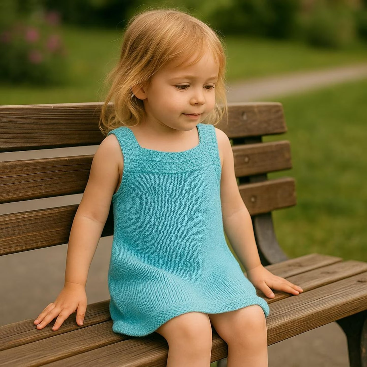Breezy Everyday A-Line Dress Knitting Pattern