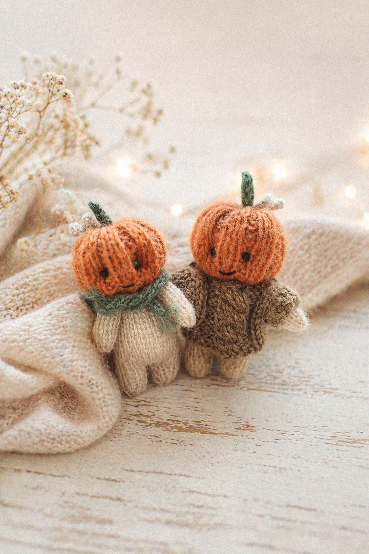 Spooky Harvest Character Knitting Pattern