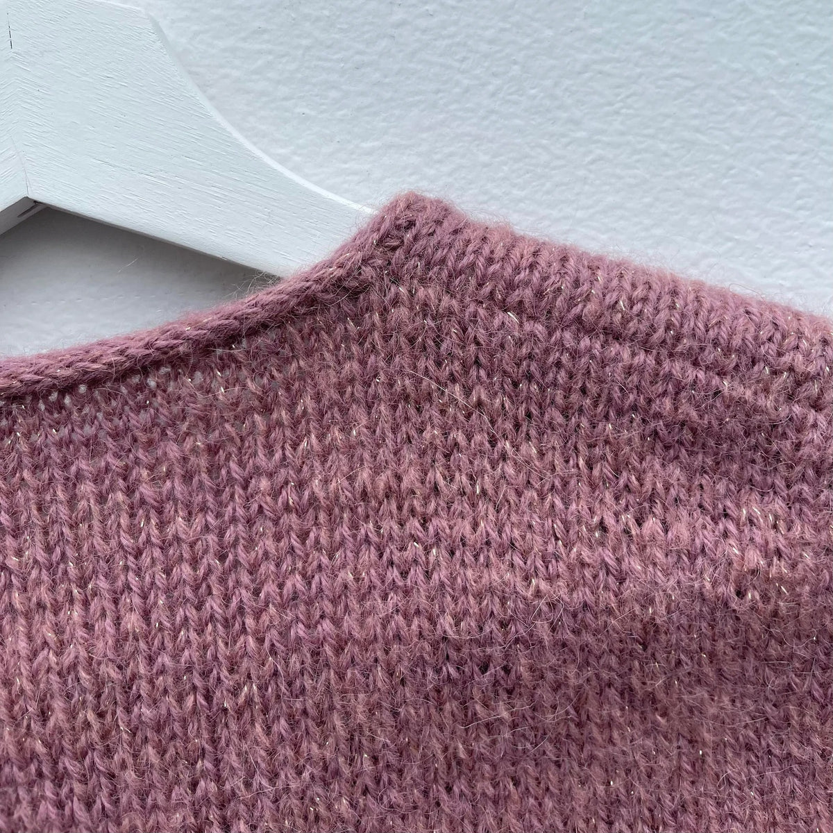 Graceful Bow Front Vest Knitting Pattern