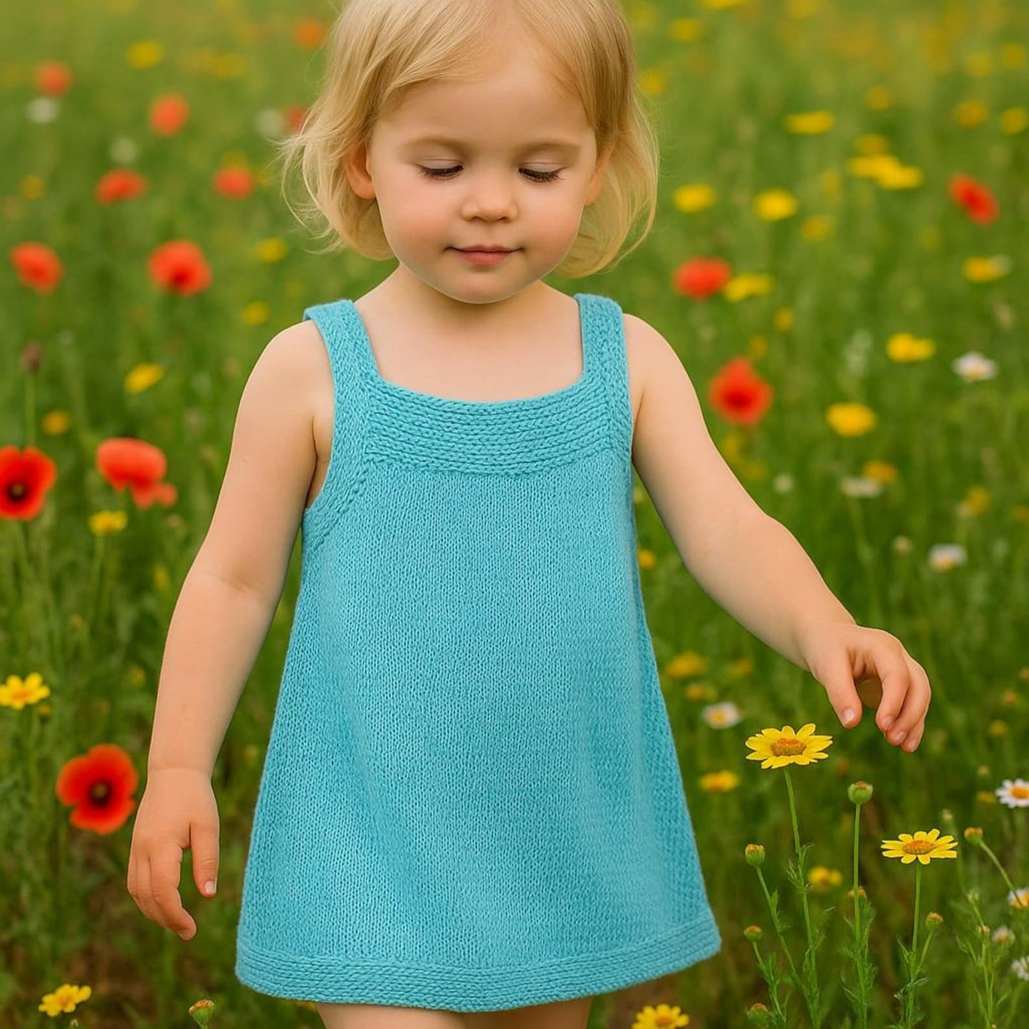 Breezy Everyday A-Line Dress Knitting Pattern