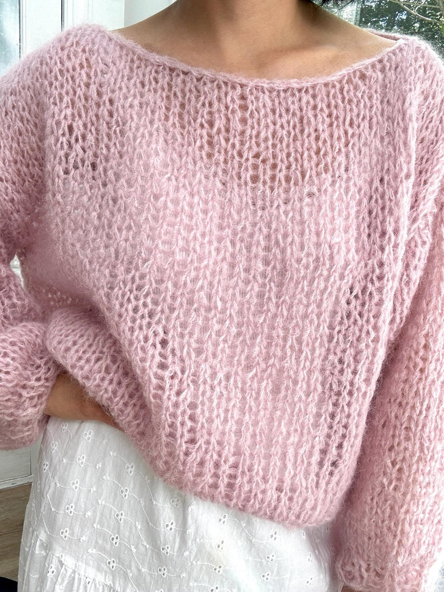 Continental Knit Classic Sweater Knitting Pattern