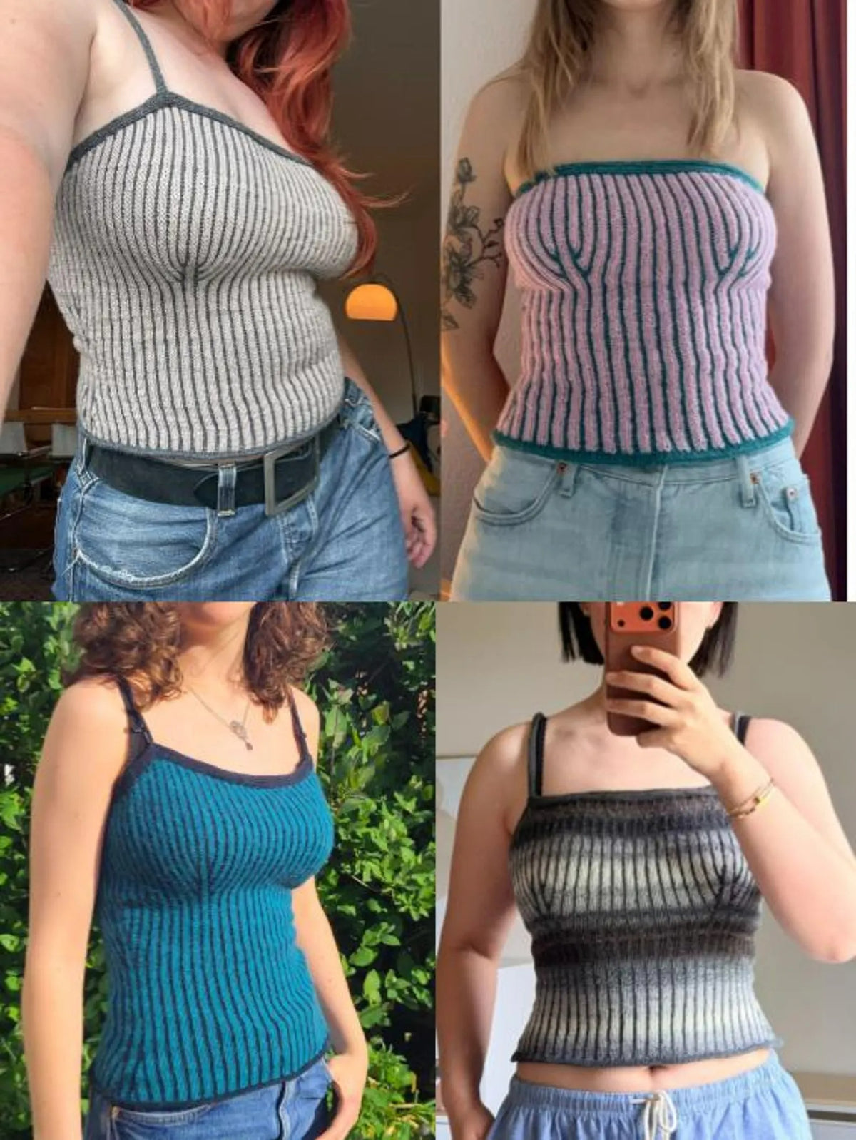 Refined Linear Summer Tee Knitting Pattern