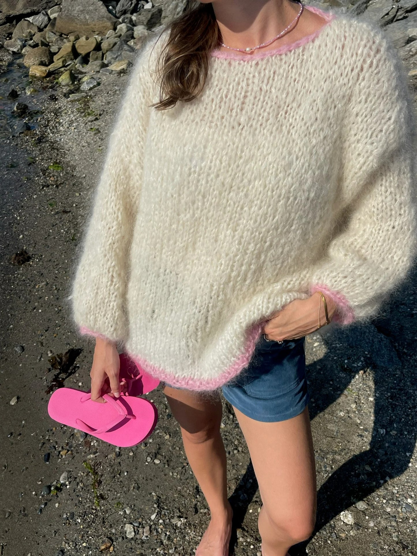 Linepop Jinny Sweater Knitting Pattern