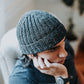 Easy Ribbed Gift Beanie for Him Knitting Pattern