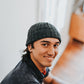 Easy Ribbed Gift Beanie for Him Knitting Pattern