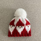 Santa Family Hat knitting pattern — view 01