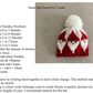 PDF preview — Hat sizes, needles and materials