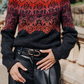 Snow Flower Yoke Sweater knitting pattern — view 07