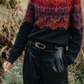Snow Flower Yoke Sweater knitting pattern — view 10