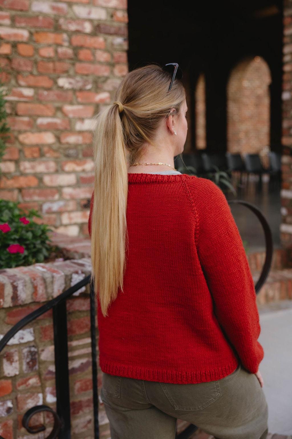 Sunny Road Easy Cardigan knitting pattern — view 06