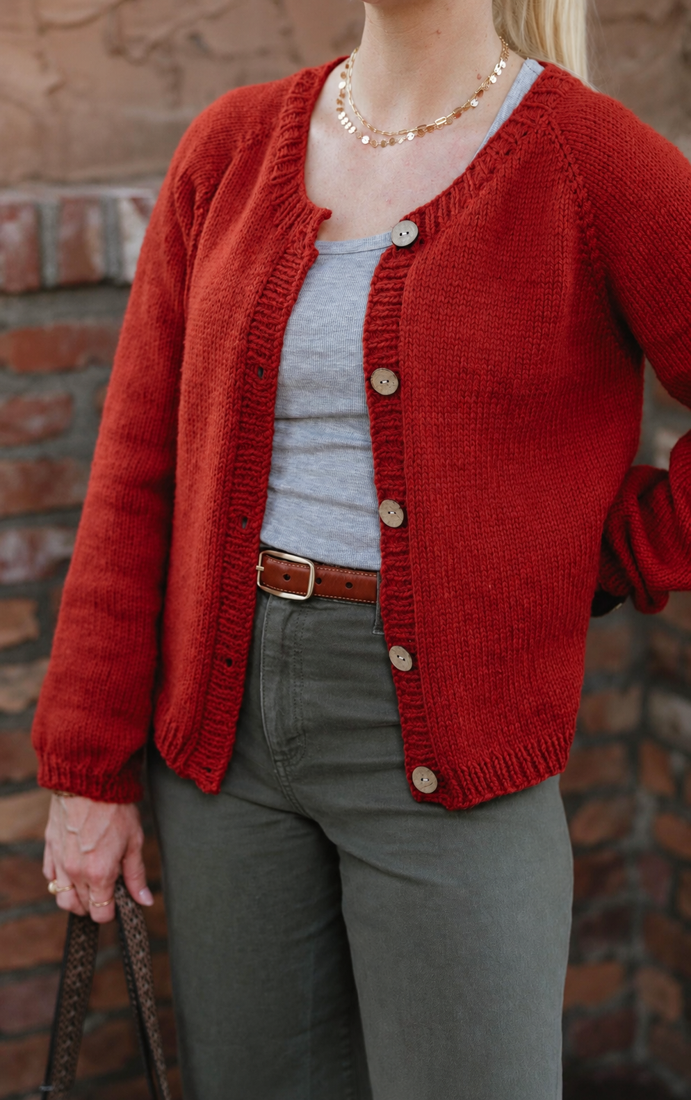 Sunny Road Easy Cardigan knitting pattern — view 07