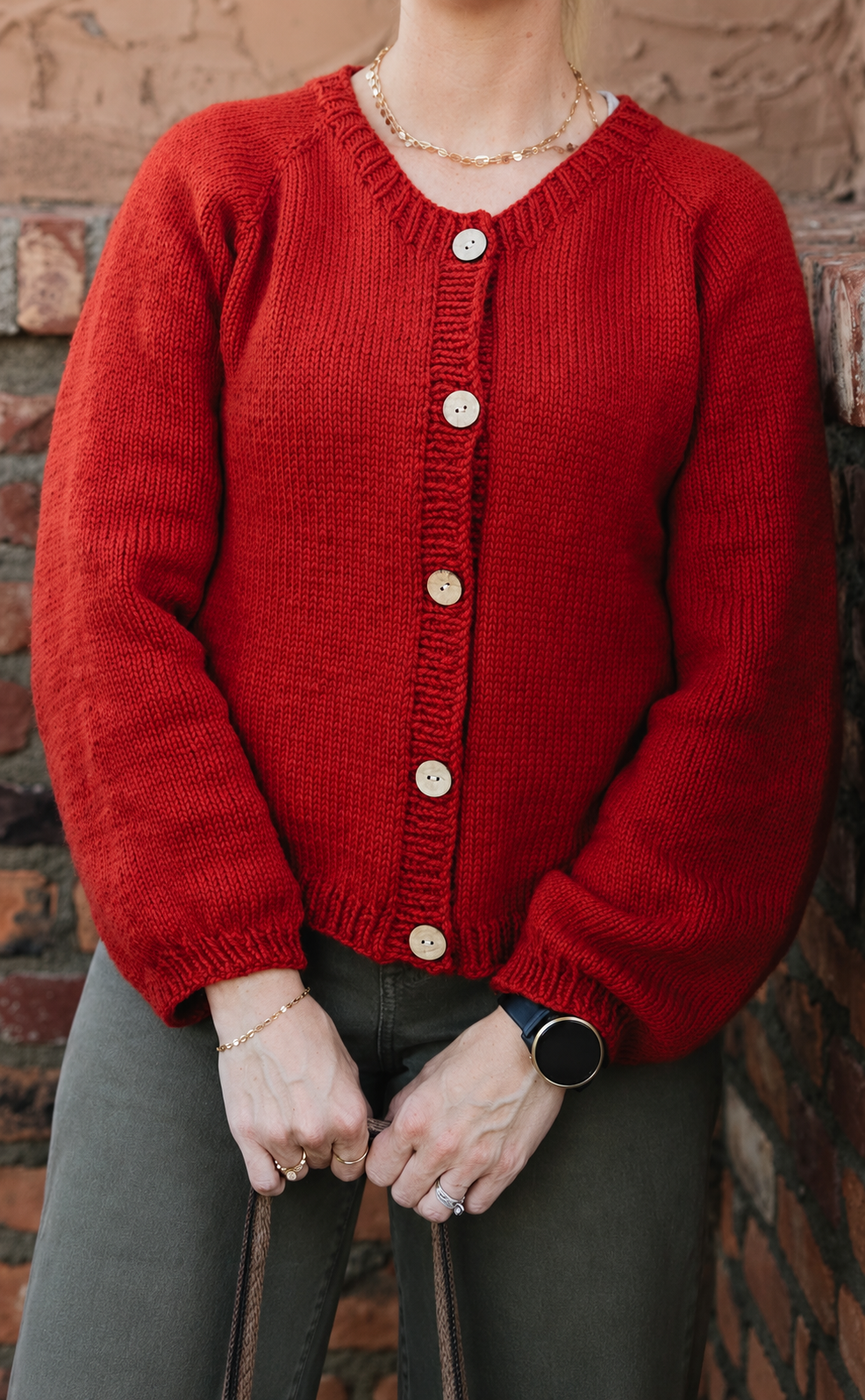 Sunny Road Easy Cardigan knitting pattern — view 08