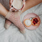 Two Color Cozy Socks knitting pattern — view 01