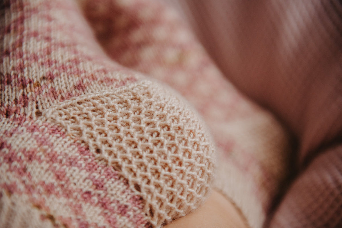 Two Color Cozy Socks knitting pattern — view 08