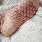 Two Color Cozy Socks knitting pattern — view 09