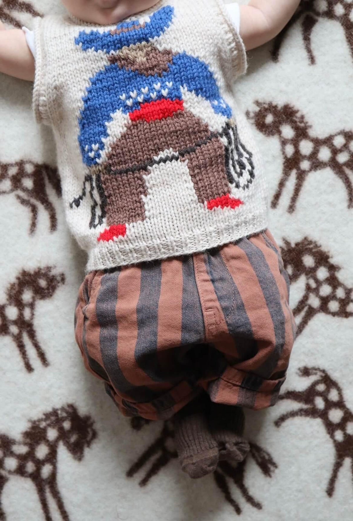 Little Folk Friend Vest worn view