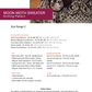 Moon Moth Night Sky Sweater Knitting Pattern — Measurements & materials sample — PDF preview