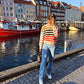 Leftover Yarn Stripe Sweater Knitting Pattern